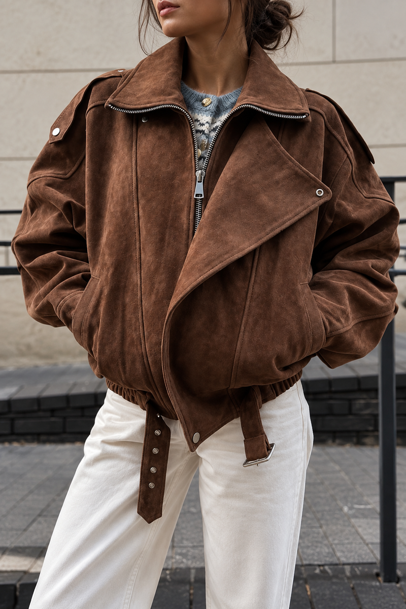 Chaqueta biker Alba — Celia Valenti