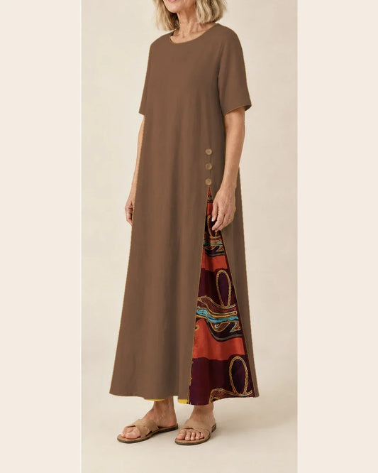 María™ | Vestido elegante y casual de lino