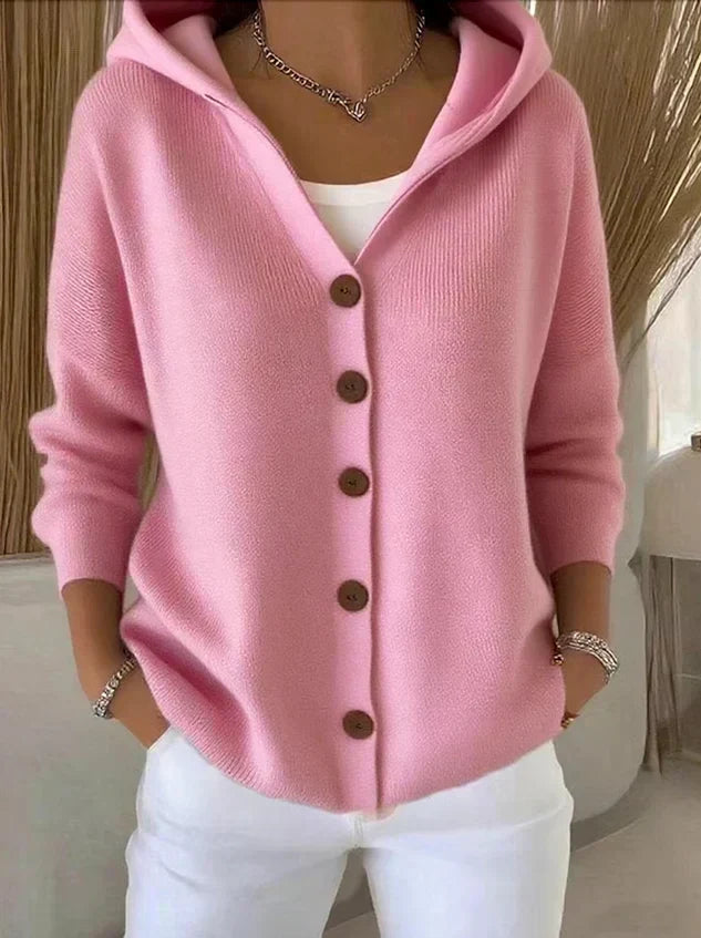 Cugnet | Cardigan à Capuche Boutonné