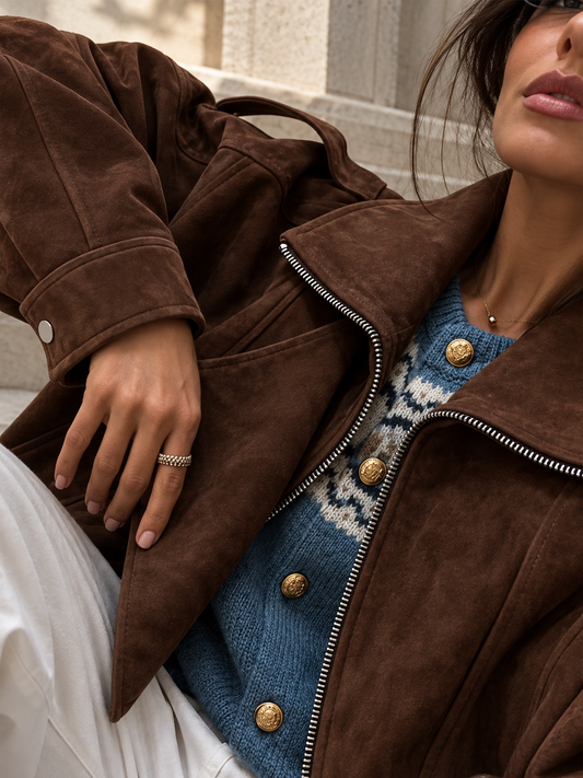 Chaqueta biker Alba — Celia Valenti